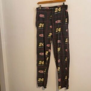 NASCAR #24 GREY SWEATPANTS SIZE MEDIUM